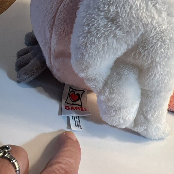 Ganz PINK 8” Plush Cockatoo  Bird Webkinz No Code Cute Clean & Sanitized Sweet - Picture 8 of 11